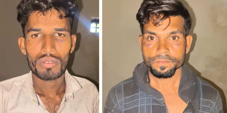 मोटारसायकल चोरी प्रकरणातील दोघा आरोपींनी पोलिसांना चकवा देत पळ काढला