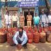 एमआयडीसी पोलिसांकडून गॅस सिलेंडर चोरी प्रकरणाचा पर्दाफाश; आयशर वाहनासह ६१ सिलेंडर जप्त 