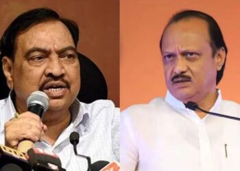 अजित पवारांनी नैतिकता असेल तर राजीनामा द्यावा ; एकनाथ खडसेंची मागणी