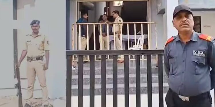 शिंदेंच्या आमदाराला पोलिसांवर भरोसा नाही?EVM स्ट्राँग रुमबाहेर स्वतःची खासगी सुरक्षा तैनात