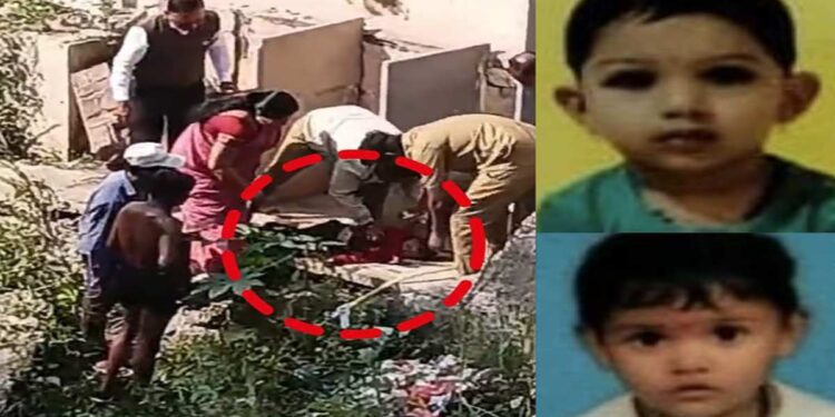 शाळेत सुरक्षेअभावी नर्सरीतील दोन चिमुकल्यांचा नाल्यात पडून मृत्यू ; भडगावातील दुर्दैवी घटना