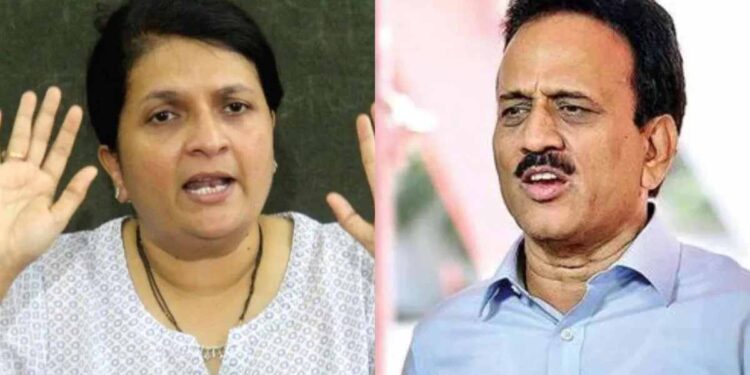 गिरीश महाजन यांच्यावर बोलताना अंजली दमानियांचा तोल सुटला ; म्हणाल्या..