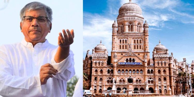 मुंबई महापालिकेत वंचितचा काँग्रेसला पहिला धक्का ; 62 पैकी फक्त 46 जागांवरच अर्ज