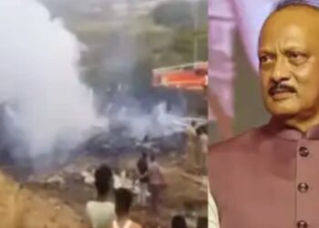 मोठी बातमी! विमान अपघातात अजित पवारांचा मृत्यू, विमान जळून खाक