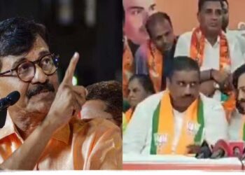 ..अन् हे आम्हाला हिंदुत्व शिकवणार; संजय राऊतांनी मंत्री गिरीश महाजन-राहुल ढिकलेंचा ‘तो’ व्हिडिओ पोस्ट करत डिवचलं