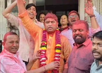 जळगाव महापालिकेत शिंदे गटाचा ‘डबलबार’ : मनोज चौधरी यांची बिनविरोध निवड