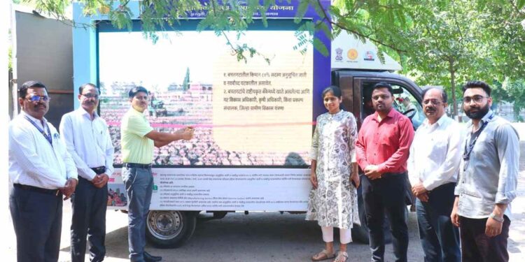 एलईडी चित्ररथाच्या माध्यमातून समाज कल्याण विभागाच्या योजनांचा जागर