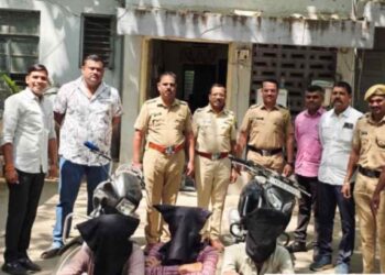 दुचाकी चोरणाऱ्या टोळीचा पर्दाफाश; जळगाव पोलिसांनी मालेगावच्या तिघांना पकडले