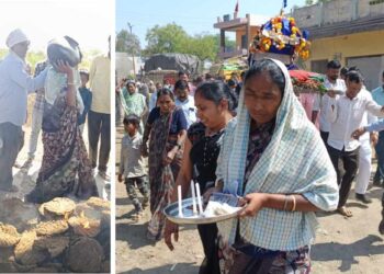 मुलीने दिला पित्याला मुखाग्नी; खेडी व्यव्हारदळे येथे परंपरेला धक्का