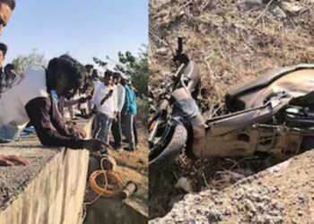 लग्नाहून परताना घडलं विपरीत; भीषण अपघातात जळगावातील दाम्पत्य ठार