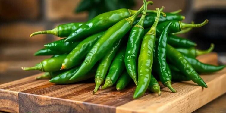 हिरवी मिरची खाण्याचे आरोग्यदायी फायदे ; तुमच्या माहितीसाठी जाणून घ्या…