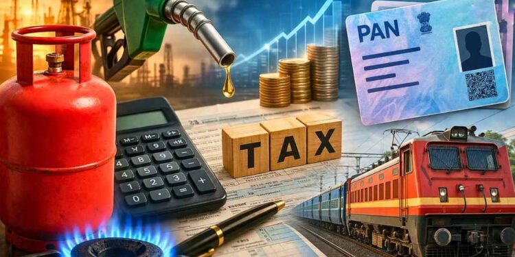 LPG पासून ते रेल्वे तिकीटापर्यंत…१ एप्रिलपासून अनेक महत्त्वाचे नियम बदलणार