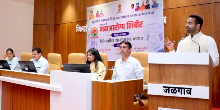 “महा आरोग्य शिबिराचा लाभ सर्वांनी घ्यावा” — जिल्हाधिकारी रोहन घुगे
