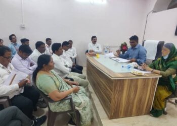 जळगाव पंचायत समितीत खासदार स्मिताताई वाघ यांची सविस्तर आढावा बैठक