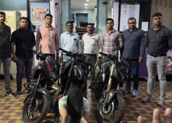 भुसावळात दुचाकी चोरट्यांचा पर्दाफाश; २.१० लाखांच्या ३ गाड्या जप्त, दोन सराईत आरोपी जेरबंद