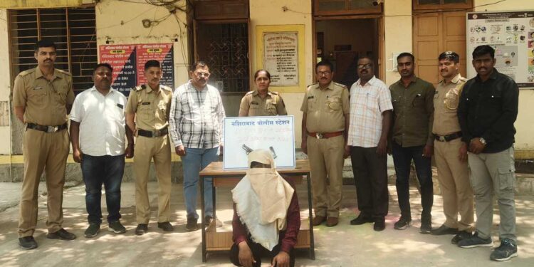 सराईत आरोपी गावठी कट्ट्यासह अटकेत; नशिराबाद पोलिसांची धडक कारवाई