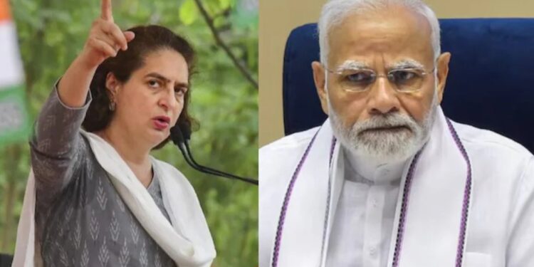 ‘महिला तारणहार’ होण्याचा मुखवटा फाटला; महिला आरक्षण विधेयकावरून प्रियंका गांधींचा मोदी सरकारवर हल्लाबोल