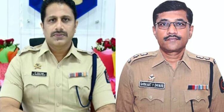 जळगावच्या पोलीस अधीक्षकपदी श्रीकांत ढिवरे; डॉ. महेश्वर रेड्डी यांची पुण्यात बदली