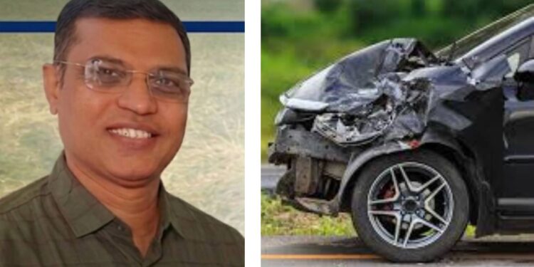 लग्नाहून परतताना काळाचा घाला! गोदावरी नर्सिंग कॉलेजचे अधिकारी प्रवीण कोल्हे यांचे भीषण अपघातात निधन