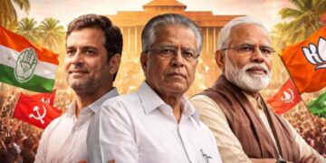केरळच्या विधानसभेवर काँग्रेसचा झेंडा, भाजपला किती जागा मिळाल्या?