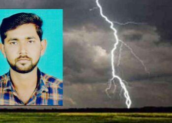अमळनेरात काळीज पिळवटून टाकणारी घटना! आईच्या डोळ्यादेखत मुलाचा अंगावर वीज कोसळून मृत्यू