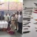 १८ तलवारी अन् १० कोयते… चाळीसगावात महिलेच्या घरातून अवैध शस्त्रांचा साठा जप्त