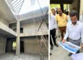 पाचोरा उपविभागीय कृषी कार्यालय बांधकाम व नगररचना योजनांच्या कामांची जिल्हाधिकारी यांनी केली पाहणी
