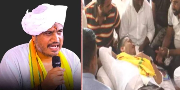 तोपर्यंत आंदोलनात माघार घेणार नाही; रोहित पवारांचे अन्नत्याग आंदोलन दुसऱ्या दिवशीही सुरू