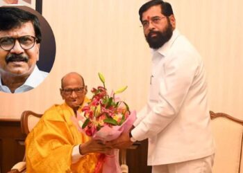 शरद पवार-एकनाथ शिंदे भेटीवरून महाविकास आघाडीत खळबळ; संजय राऊतांची तीव्र नाराजी