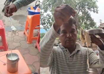 धक्कादायक! चोपड्यात भेसळयुक्त दुधाची विक्री; उकळल्यानंतर दूध बनले रबरासारखं