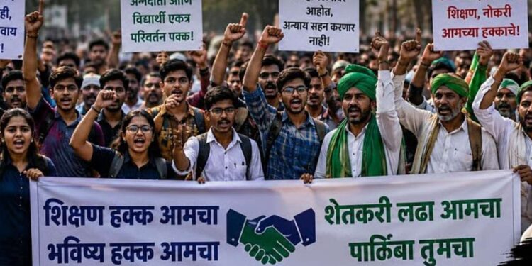 शेतकरी-विद्यार्थ्यांचा केंद्राविरोधात एल्गार; १० ऑगस्टला देशभर ‘जेल भरो’ आणि ‘रास्ता रोको’ आंदोलनाची घोषणा