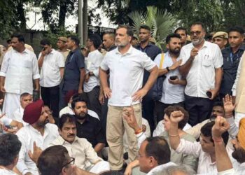 दिल्लीतील विद्यार्थी आंदोलनाला नवे वळण; राहुल गांधींचे पंतप्रधान मोदींच्या निवासाबाहेर ठिय्या, सरकारसमोर पाच मागण्या
