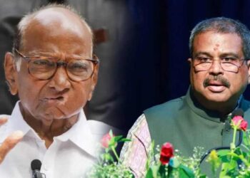 धर्मेंद्र प्रधान यांच्या राजीनाम्यानंतर शरद पवारांची मोठी प्रतिक्रिया ; वाचा काय म्हणाले..