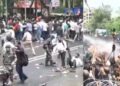 रांचीमध्ये विद्यार्थी आंदोलन चिघळले; विधानभवनाच्या मोर्चादरम्यान पोलिसांचा लाठीचार्ज