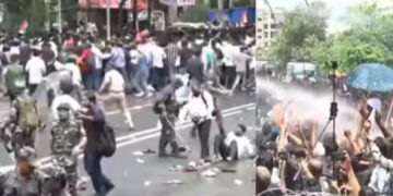 रांचीमध्ये विद्यार्थी आंदोलन चिघळले; विधानभवनाच्या मोर्चादरम्यान पोलिसांचा लाठीचार्ज
