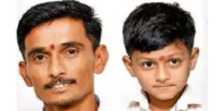 दुर्दैवी घटना: नर्मदा नदीत बुडून पित्याचा मृत्यू, ११ वर्षीय मुलगा बेपत्ता
