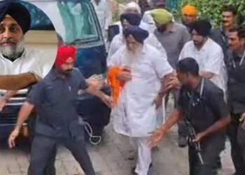 पंजाबचे माजी उपमुख्यमंत्री सुखबीर बादल यांच्यावर नांदेडमध्ये हल्ला; आरोपी ताब्यात