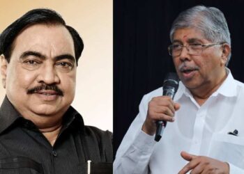 भाजप उभारणीत नाथाभाऊंचा मोठा वाटा”; चंद्रकांत पाटलांकडून एकनाथ खडसेंचे कौतुक