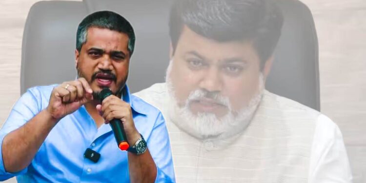 हिंमत असेल तर चर्चेला या.. ! रोहित पवारांचे उद्योगमंत्री उदय सामंतांना थेट आव्हान