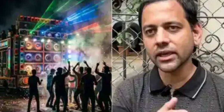 पुण्यात डीजे बंदीच्या वादाला हिंसक वळण; कॅमेऱ्यासमोरच विद्यानंद बापट यांना मारहाण