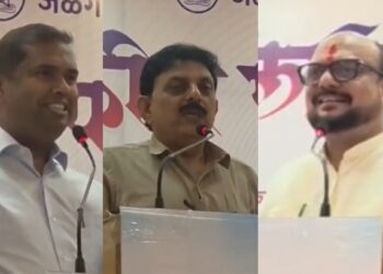 पोलीस पाटलांच्या मानधनवाढीच्या फाईलवरून जळगावात राजकीय जुगलबंदी; तीन मंत्र्यांच्या मिश्किल टोलेबाजीतून मेळावा गाजला