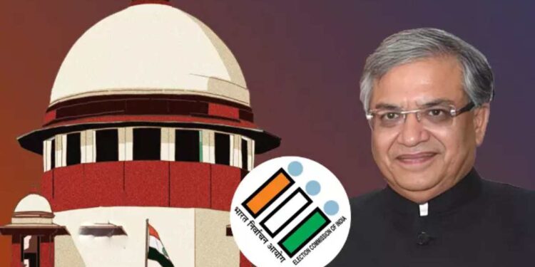 निवडणूक आयोगातील कथित मतभेद सुप्रीम कोर्टात; CEC ज्ञानेश कुमार यांच्याविरोधात जनहित याचिका