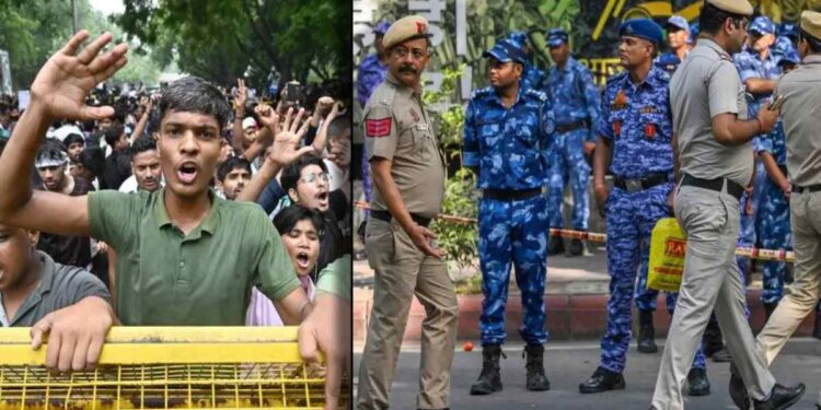 आंदोलनाचा इशारा अन् दिल्लीत कडेकोट बंदोबस्त; 35 हजार जवान तैनात