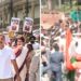 निवडणूक आयोगाविरोधातील INDIA आघाडीचा मोर्चा पोलिसांनी रोखला; राहुल गांधींसह खासदारांचे संसद मार्गावर धरणे