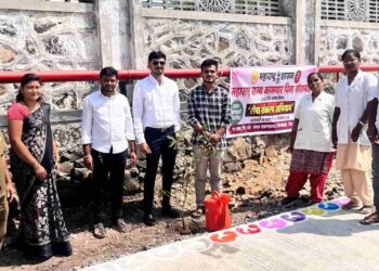 सोलापूर इंडस्ट्रीज असोसिएशनतर्फे वृक्षारोपण