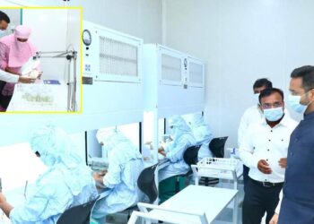 जिल्हाधिकारी रोहन घुगे यांची टिश्यू कल्चर लॅब व मेहरूण रोपवाटिकेस भेट