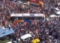 राहुल गांधींसह विरोधकांचा सर्वोच्च न्यायालयाकडे मोर्चा; मोदी-शाहांविरोधात घोषणाबाजी