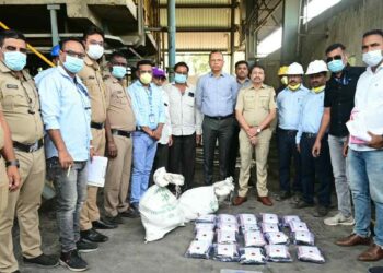 जळगाव पोलिसांकडून दोन गुन्ह्यांतील अंमली पदार्थांचा नाश; ६५.७० कोटींचा मुद्देमाल नष्ट